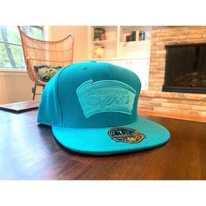 Teal Mitchell and Ness Spurs Hat